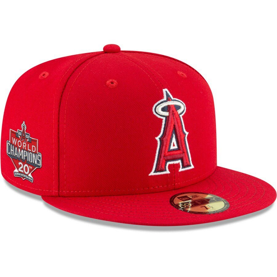 MLB エンゼルス キャップ 2002 ワールドチャンピオン 20周年記念