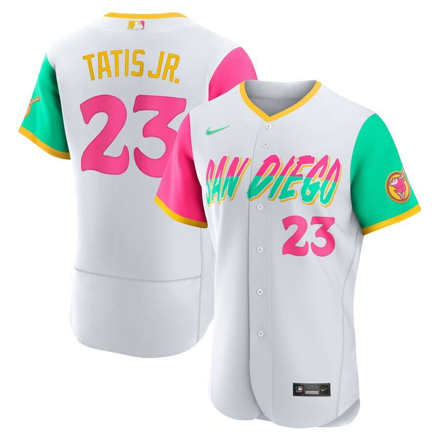 パドレス タティスJr シティコネクトユニフォーム ナイキ 正規品 MLB フェルナンド・タティスJr パドレス ユニフォーム 2022 シティー