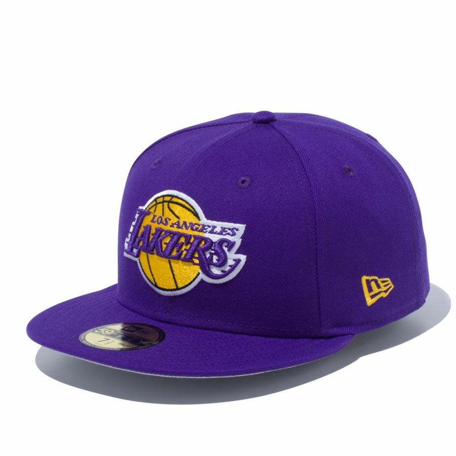 NBA レイカーズ キャップ Satin Script Snapback Cap ニューエラ/New