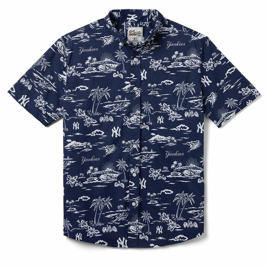 MLB ドジャース アロハシャツ フロントボタン Aloha Shirt Reyn