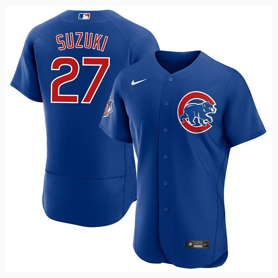 MLB 鈴木誠也 カブス ユニフォーム オーセンティックジャージ Jersey