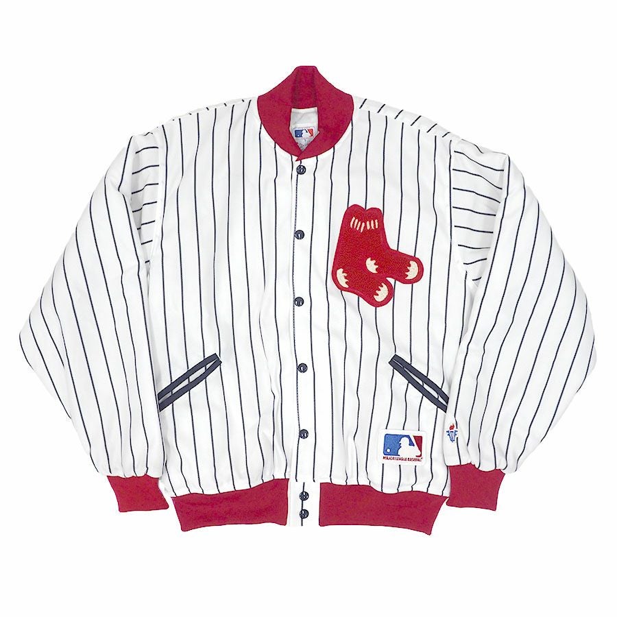 1970s MLB - BOS レッドソックス チームジャケットSize 14 MLB レッドソックス ジャケット ホワイト メンズ - MLB | セレクション