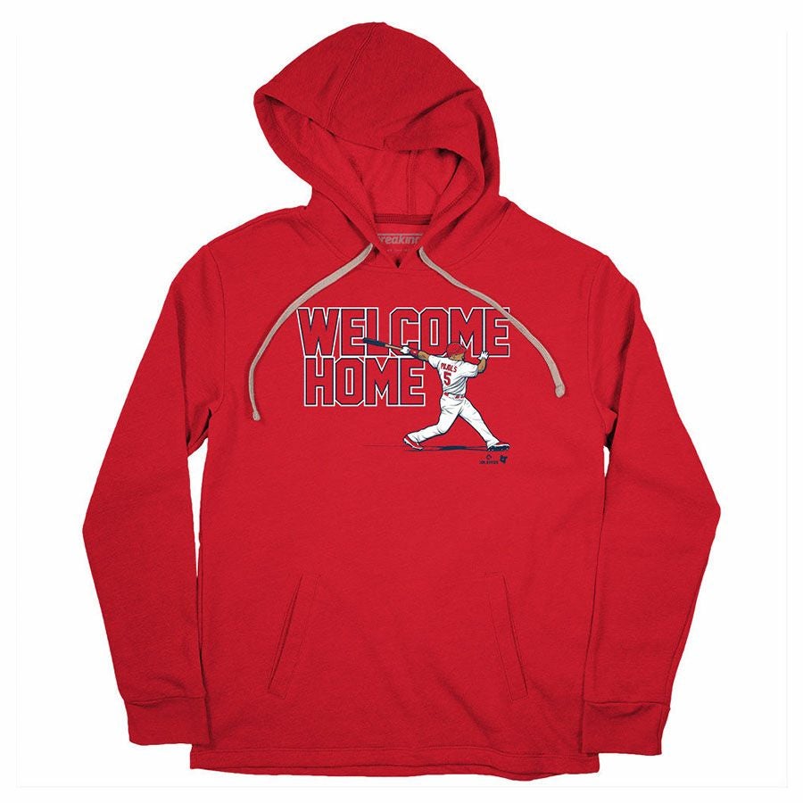 海外限定版】MLB アルバート・プホルス カージナルス パーカー Pujols