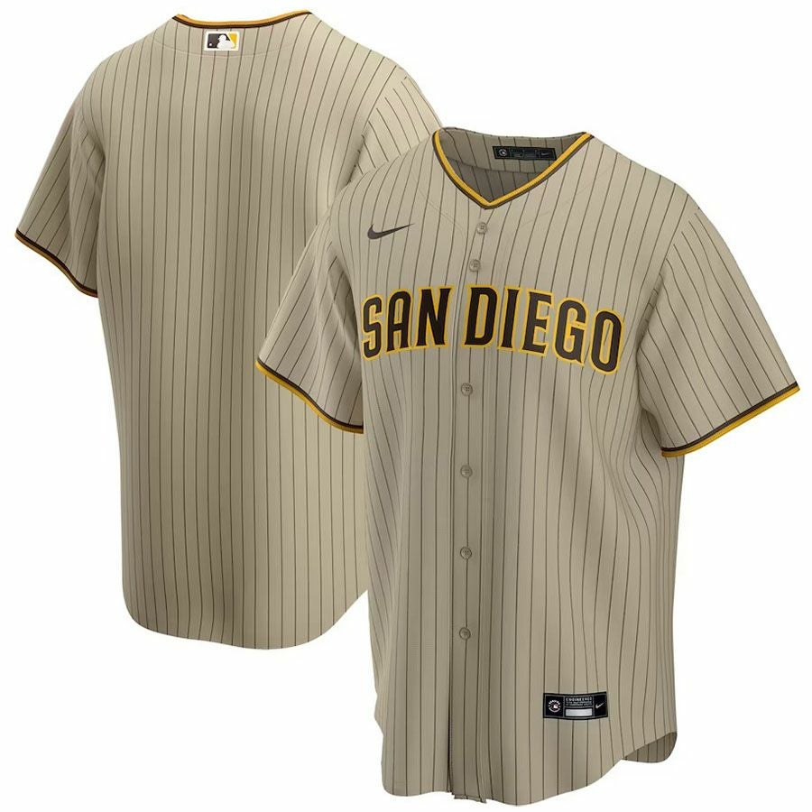 MLB パドレス ユニフォーム レプリカジャージ ナイキ/Nike タン