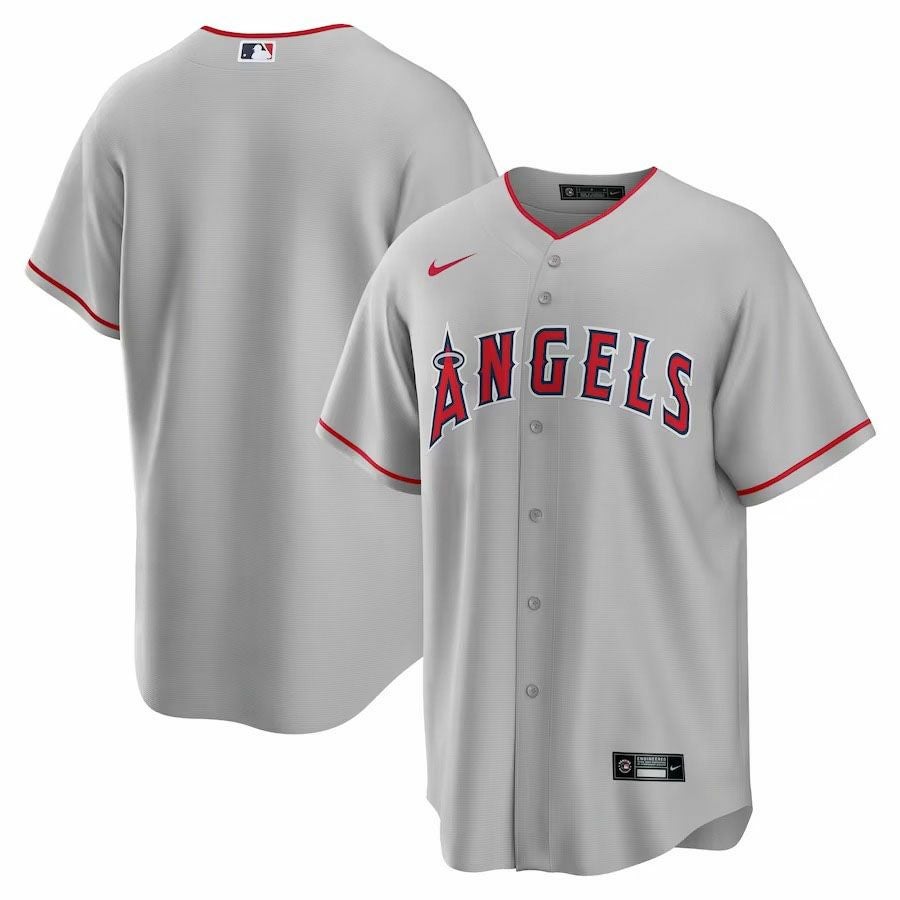 MLB エンゼルス ユニフォーム レプリカジャージ ナイキ/Nike グレー