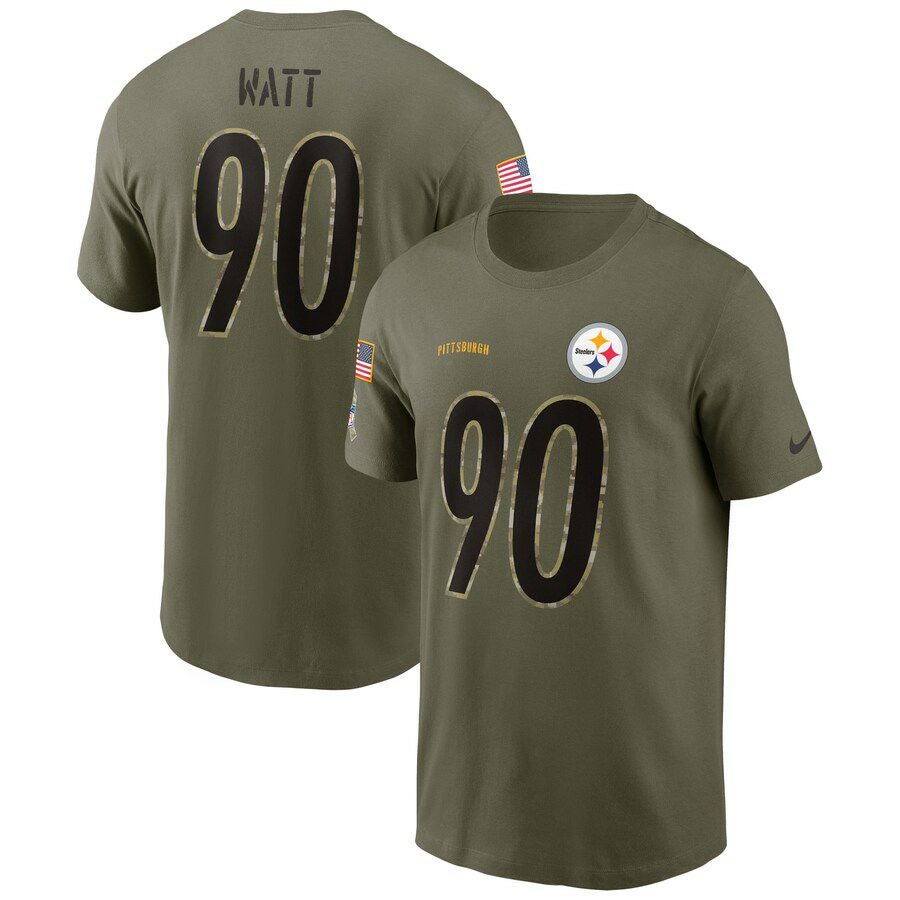 NFL T・J・ワット スティーラーズ Tシャツ サルートトゥサービス2022