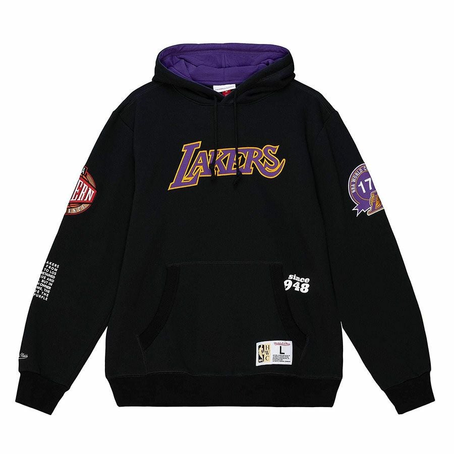 NBA レイカーズ フーディー チームオリジンズ フリース Hoody
