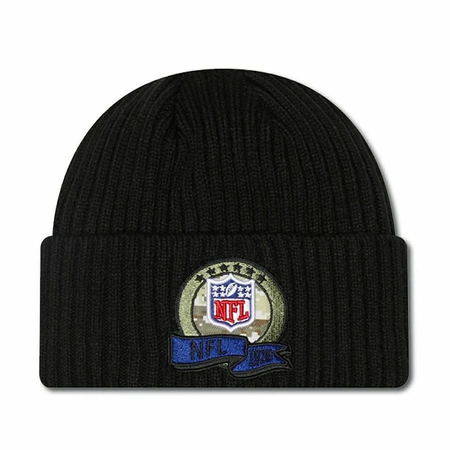 国内皆無　NFL 32チームニット帽 NFL NFL Logo ニットキャップ 2022 サルートトゥサービス Salute To