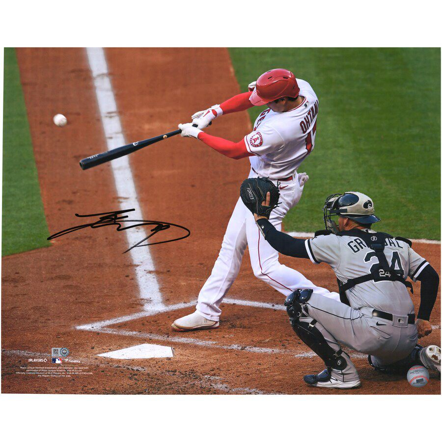 MLB 大谷翔平 エンゼルス 直筆サイン Authentic Autographed Hitting
