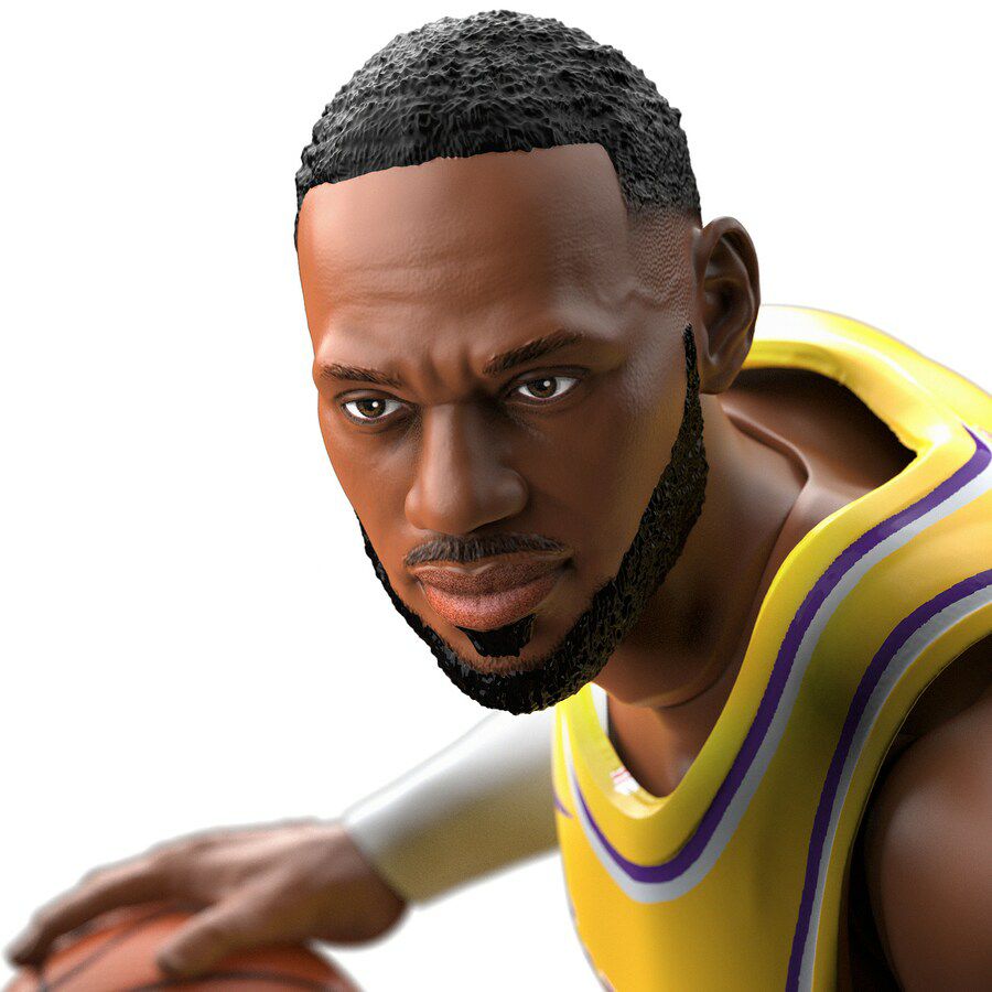 NBA フィギュアセット ジョエルエンビード　レブロンジェームス Amazon.co.jp: ハズブロ(HASBRO) スターティング ラインアップ NBA