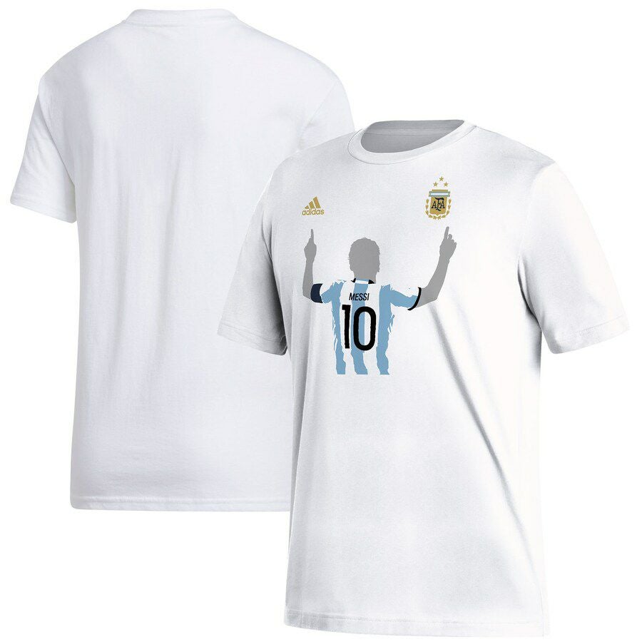 Soccer アルゼンチン代表 Tシャツ サッカー ワールドカップ2022 優勝 T