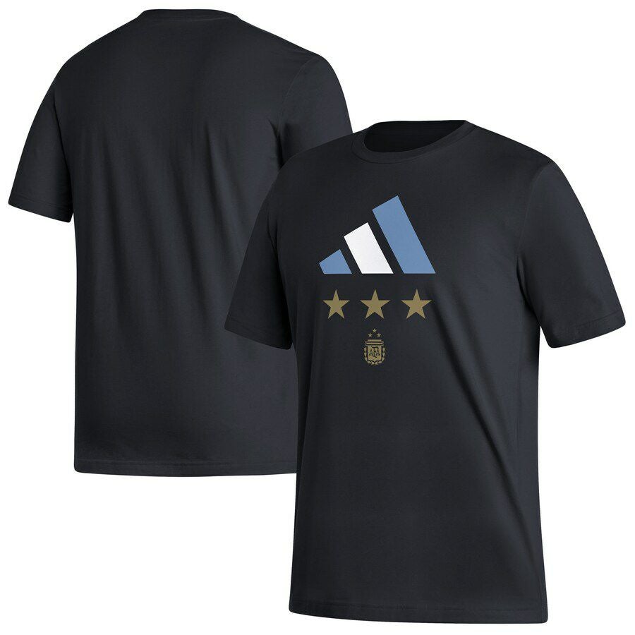 アルゼンチン2022ワールドカップ優勝Tシャツ Soccer アルゼンチン代表 Tシャツ サッカー ワールドカップ2022 優勝 T