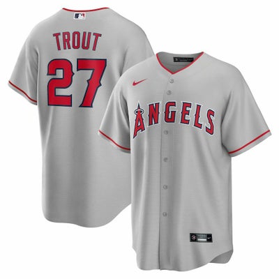 MLB マイク・トラウト エンゼルス ユニフォーム レプリカジャージ 
