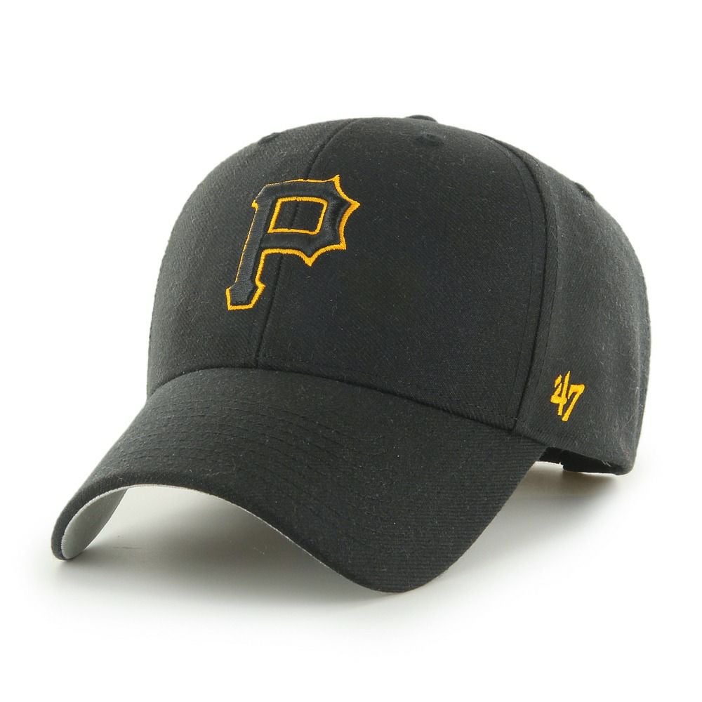 MLB パイレーツ キャップ MVP Cap 47Brand ブラック イエロー
