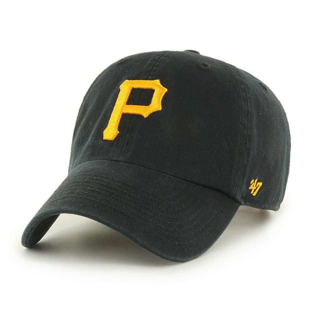 MLB パイレーツ キャップ Clean Up Cap 47Brand ブラック