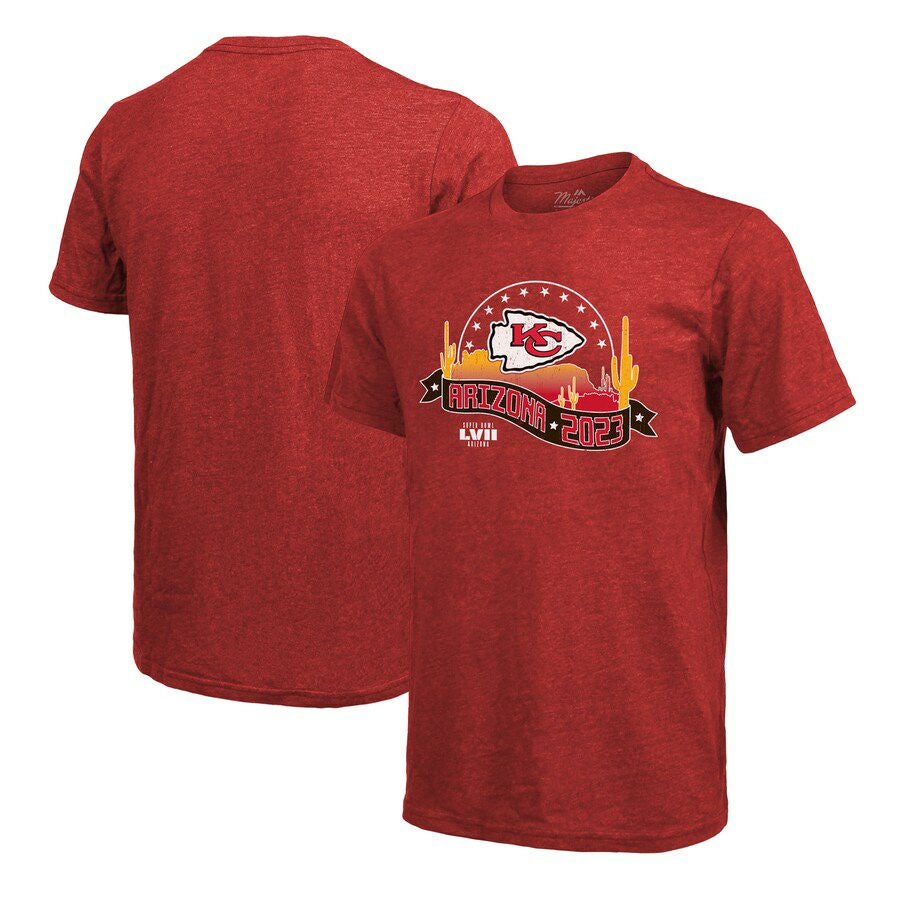NFL チーフス Tシャツ 第59回スーパーボウル 進出 Tri-Blend ロング T
