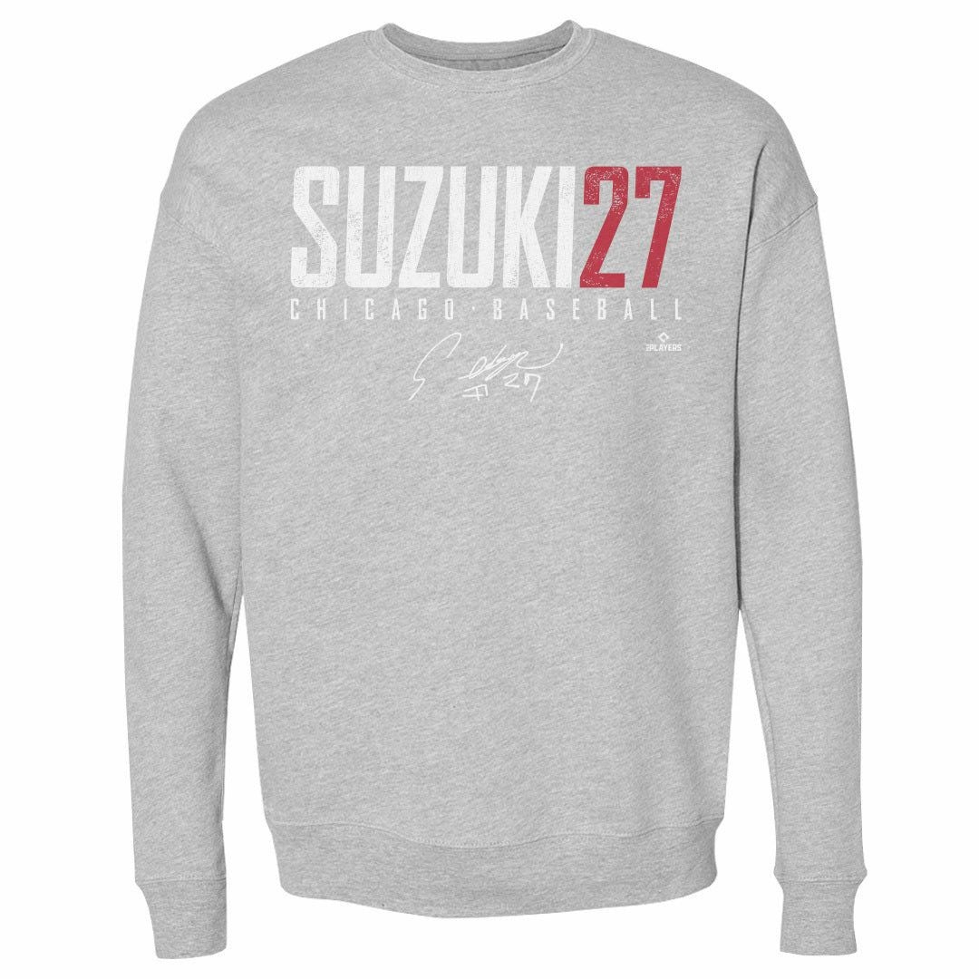 MLB 鈴木誠也 カブス スウェット Chicago C Elite Crewneck Sweatshirt