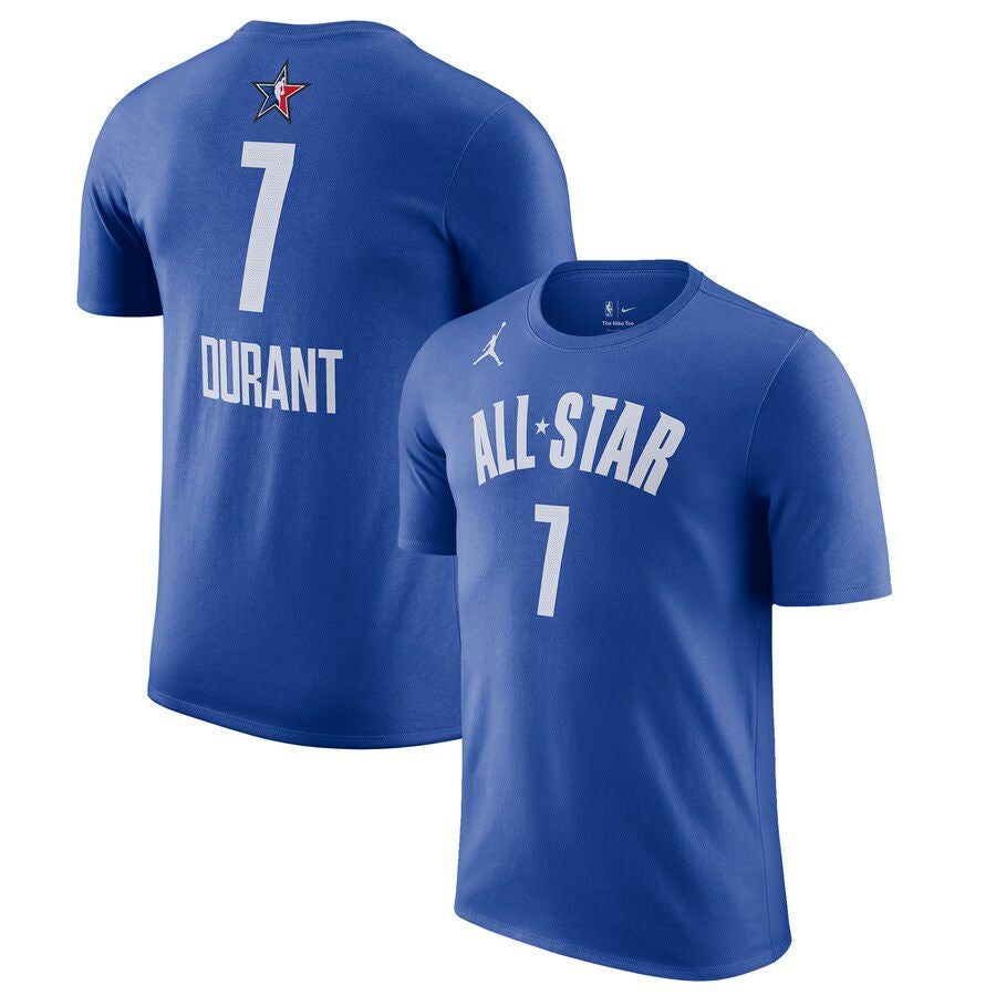 NBA やユニフォーム　ケビン　デュラント　 WEST オールスター NBA ケビン・デュラント Tシャツ NBAオールスター2023 All-Star Name