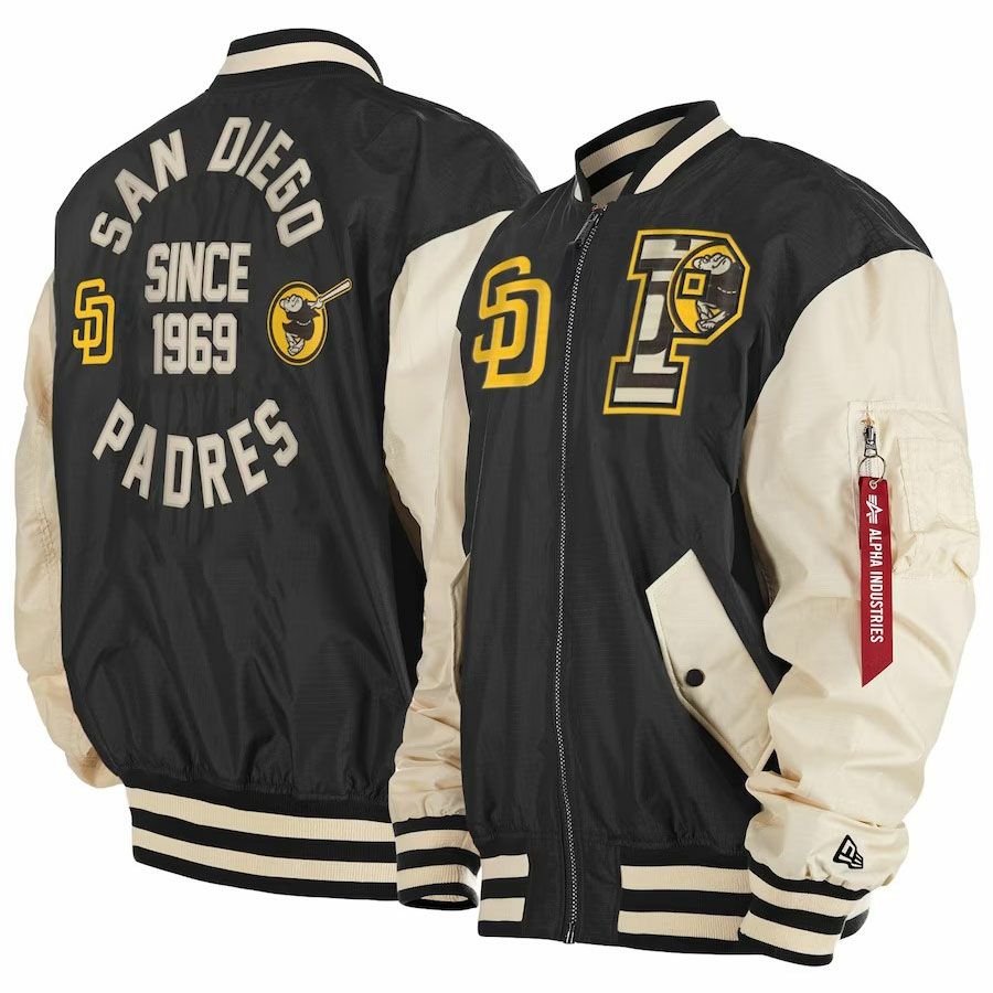 MLB パドレス ジャケット リバーシブル New Era x Alpha Industries MLB パドレス ジャケット リバーシブル New Era x Alpha Industries