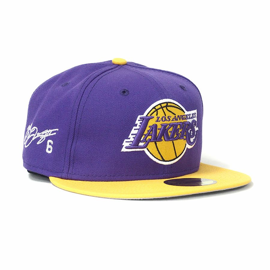 NBA レブロン・ジェームズ レイカーズ キャップ 【現地買付カスタム