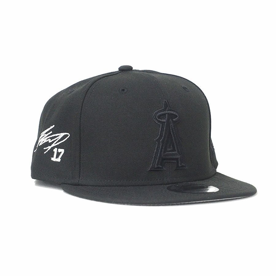 MLB 大谷翔平 エンゼルス キャップ サイン刺繍入り Team Color 9FIFTY