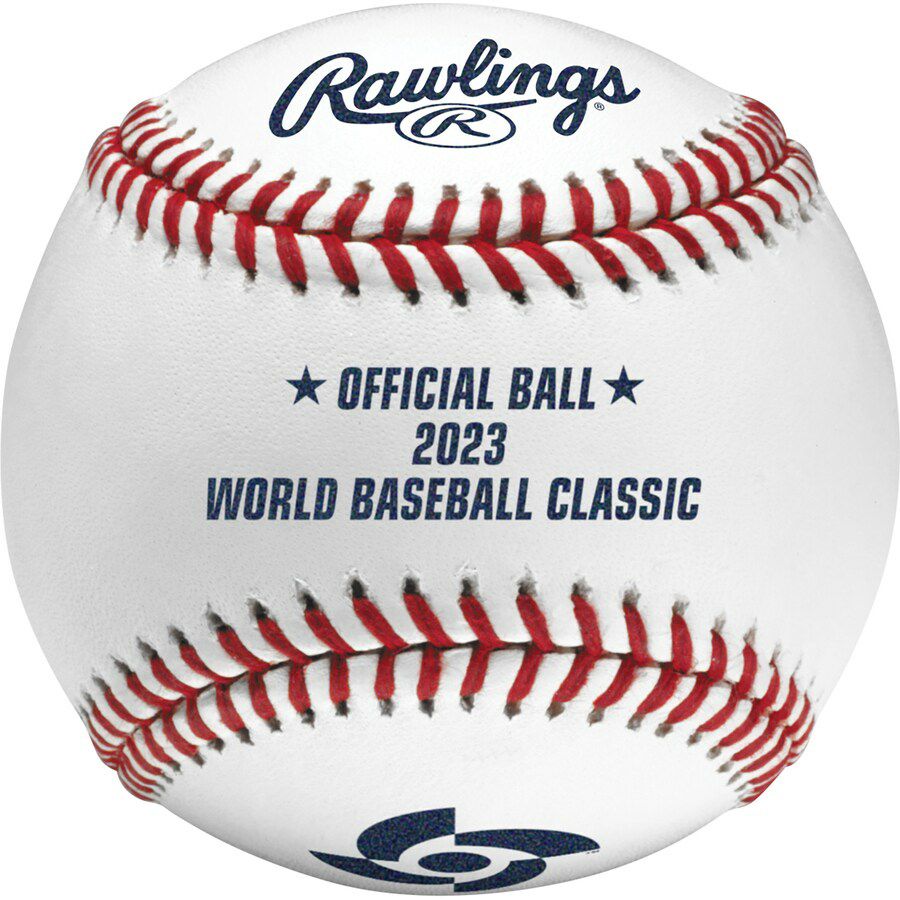 Rawlings 2023 WBC公式試合球 ケース付き WBC 公式球 2023 World Baseball Classic Logo Baseball with Case