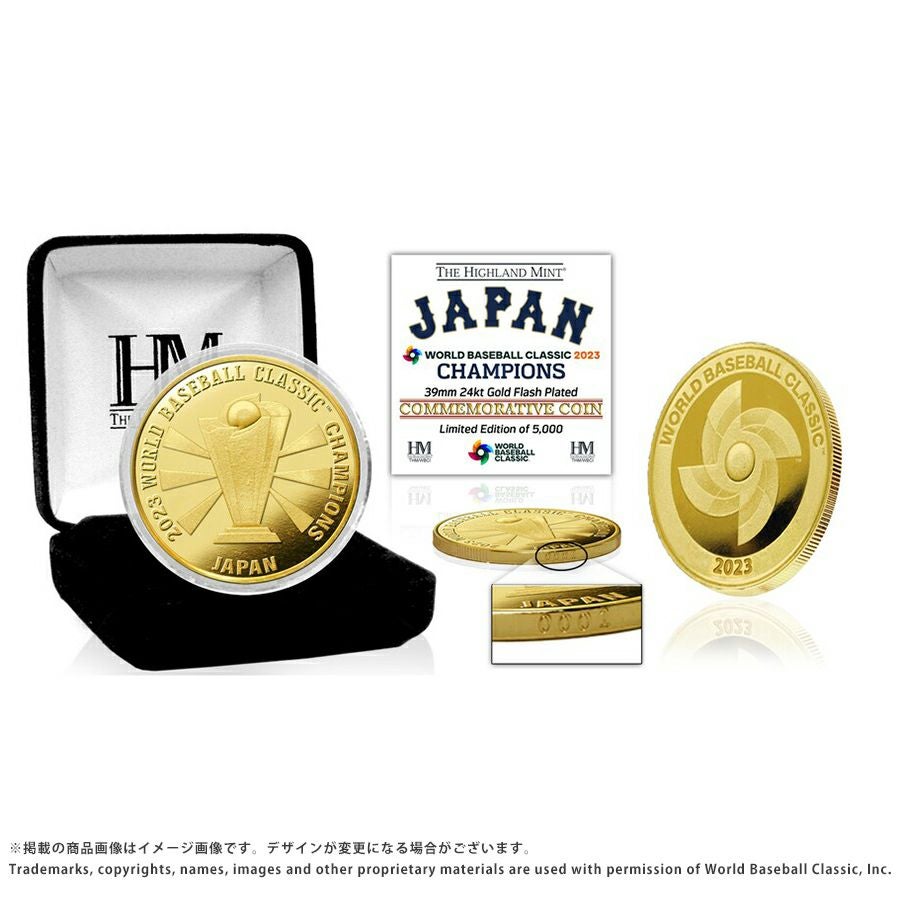 WBC 侍ジャパン ゴールドコイン 2023 World Baseball Classic 優勝記念