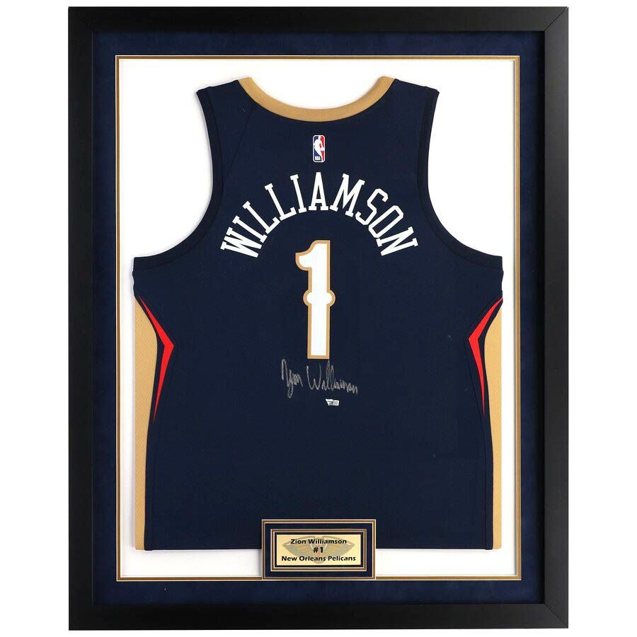 NBA ザイオン・ウィリアムソン ペリカンズ 直筆サイン Framed