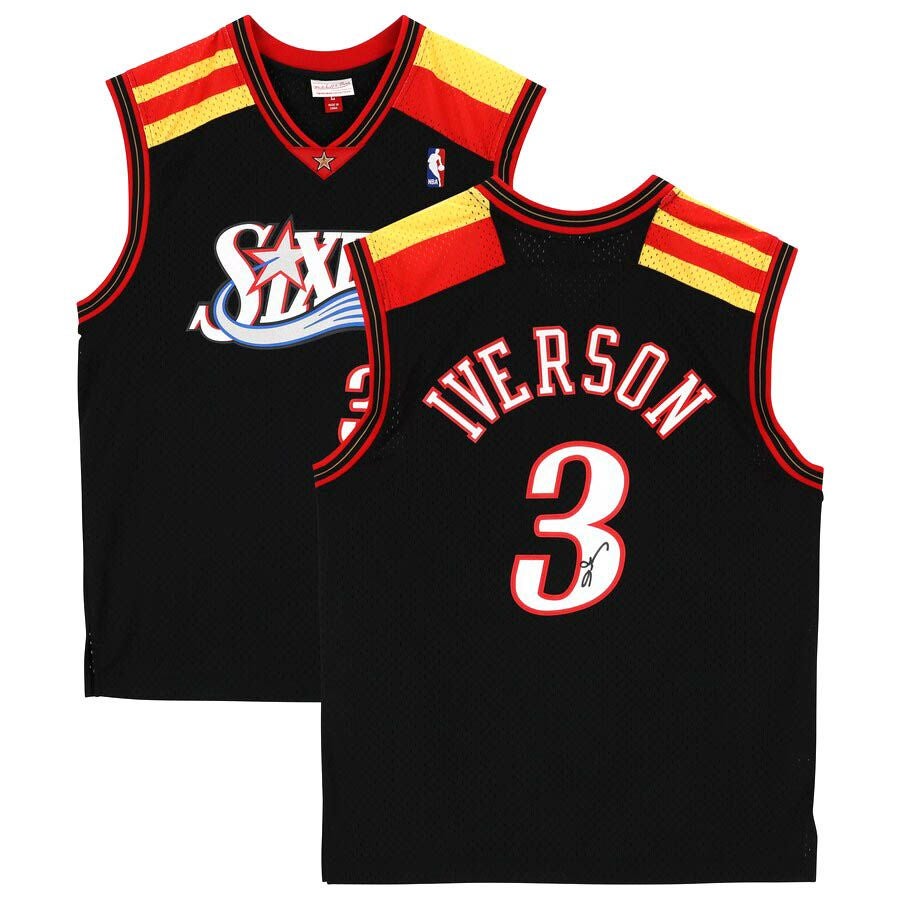 アレン・アイバーソン 直筆サインフォト/写真 76ers NBA Allen Iverson