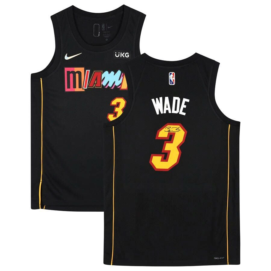 NBA ドウェイン・ウェイド マイアミ・ヒート 直筆サイン 2021-2022
