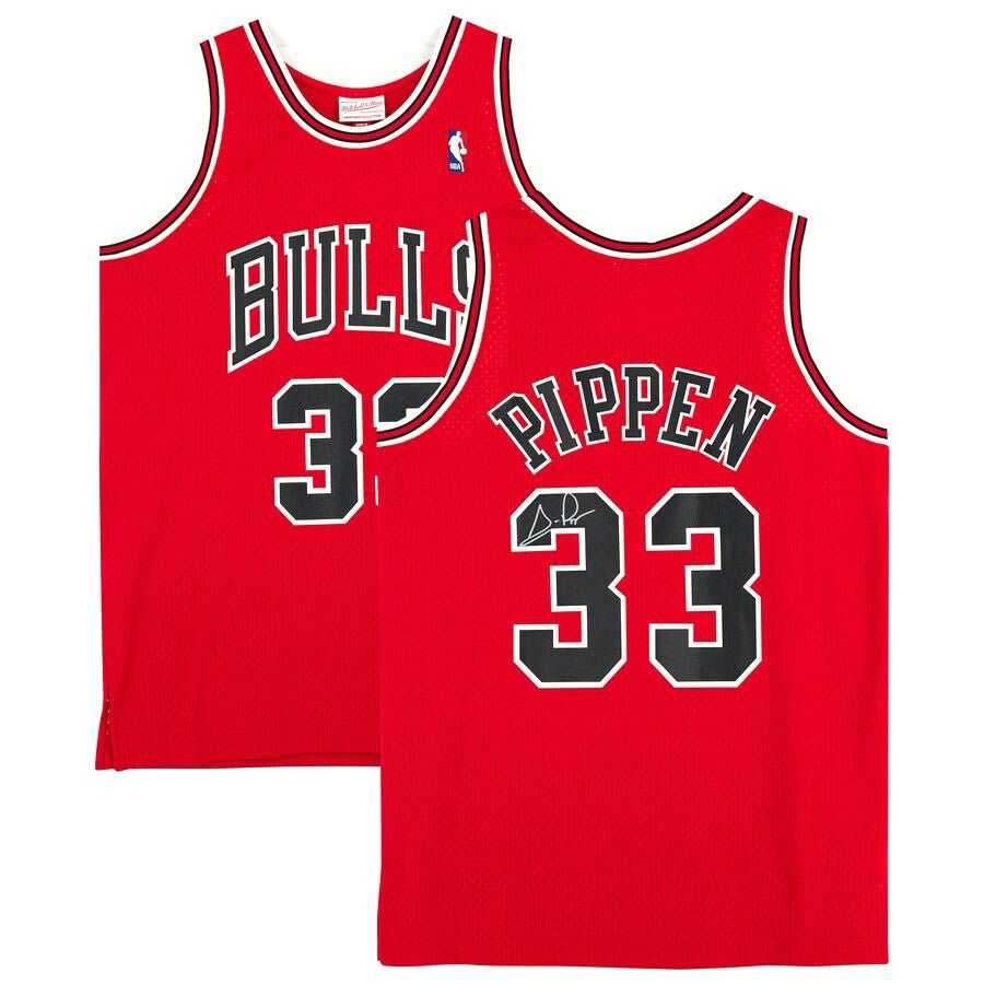 NBA スコッティ・ピッペン シカゴ・ブルズ 直筆サイン 1997-1998