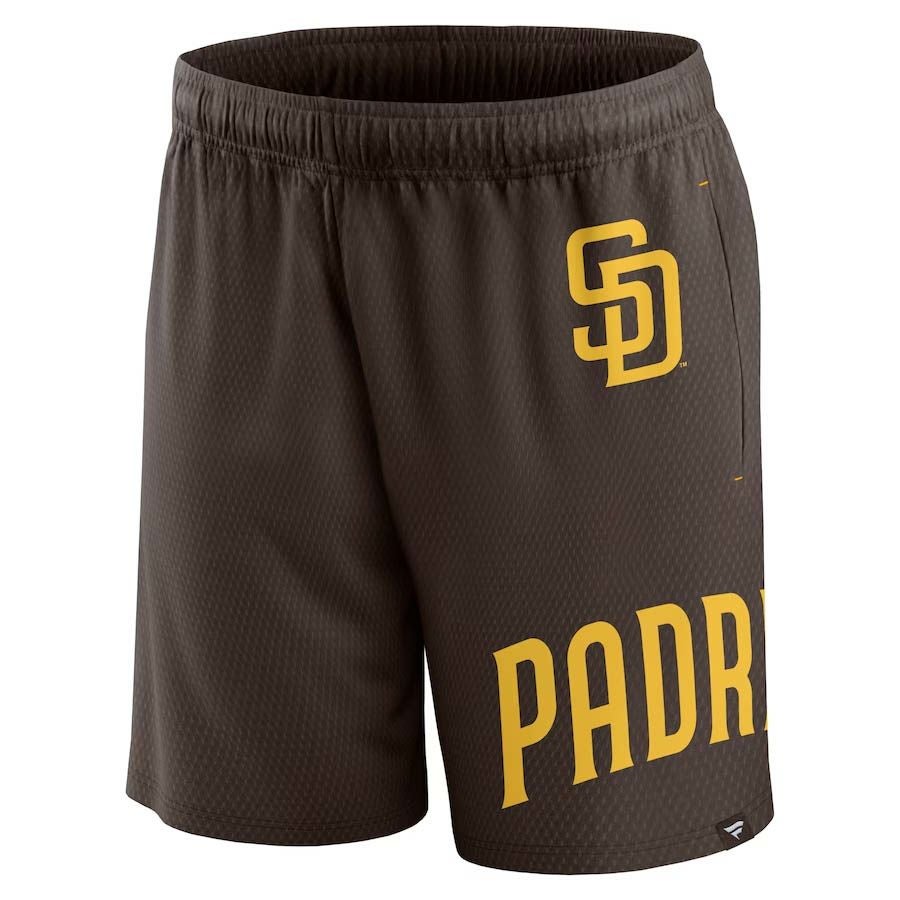 MLB パドレス ショートパンツ Clincher Mesh Short Fanatics Branded