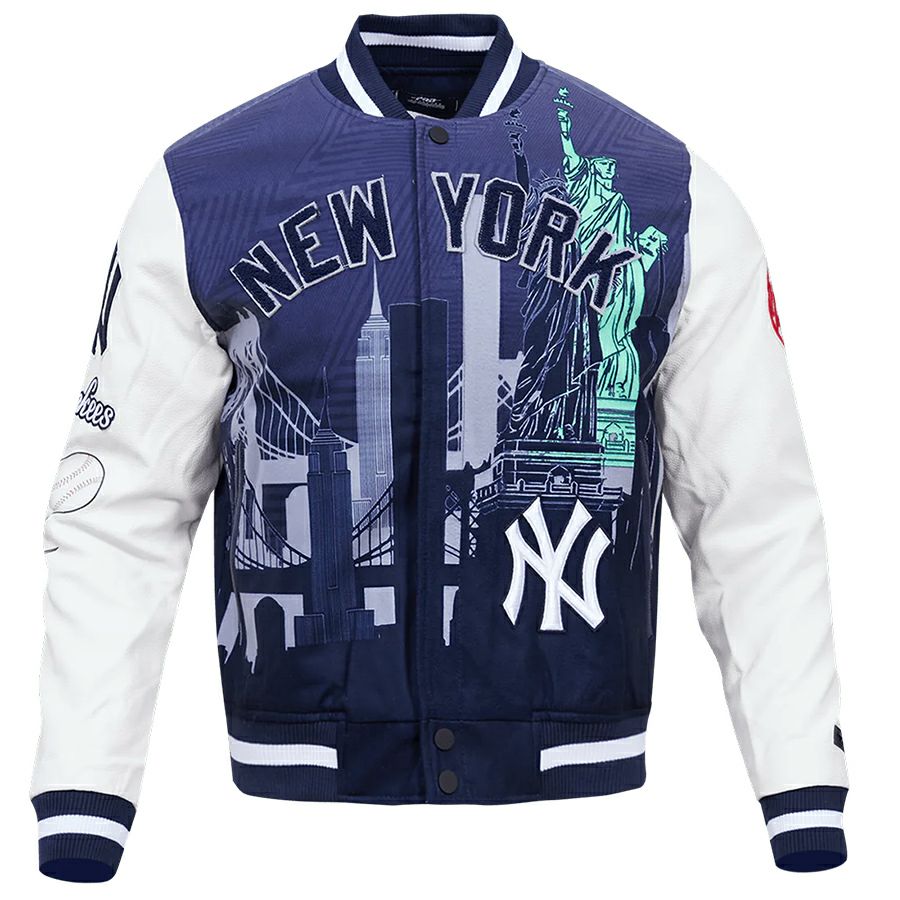 ヤンキーススタジャン ニューヨークヤンキース ニューエラ服メンズ MLB