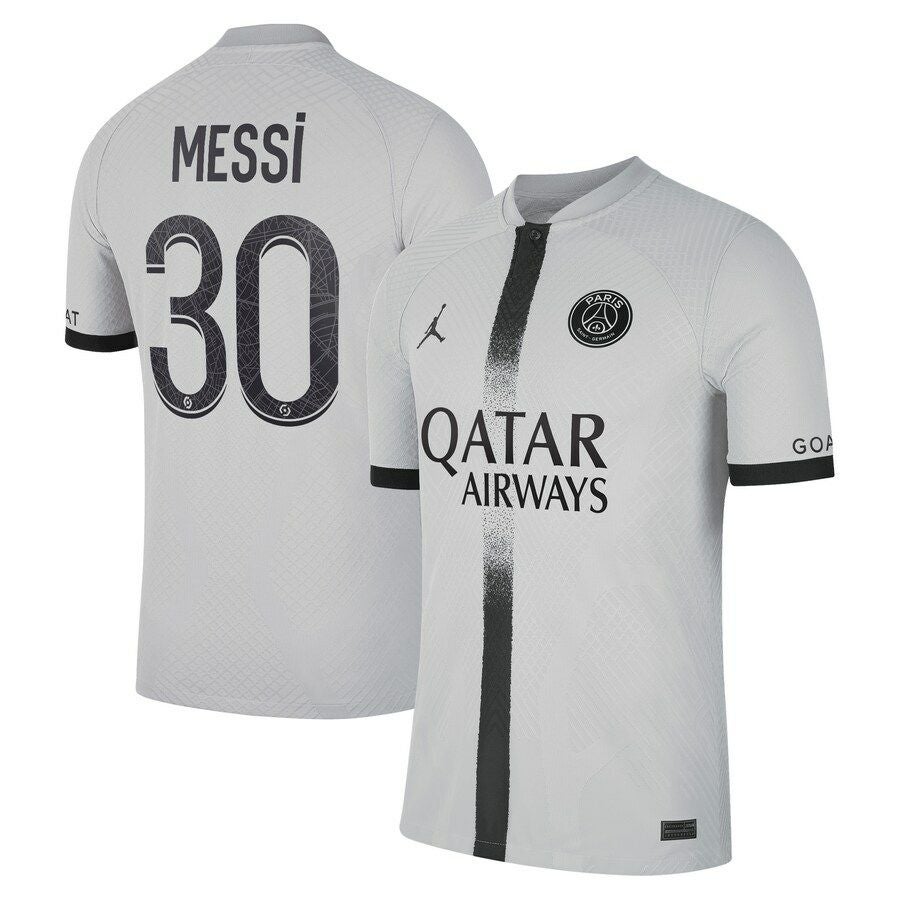 リオネル•メッシ　選手支給品　ユニフォーム　PSG 22-23 アウェイ Soccer サッカー リオネル・メッシ パリ・サンジェルマン ユニフォーム