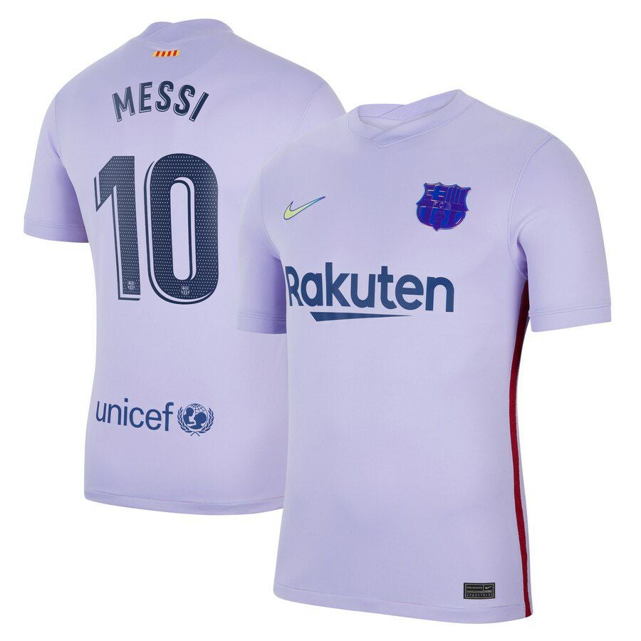 Soccer サッカー リオネル・メッシ FCバルセロナ ユニフォーム 2021/22