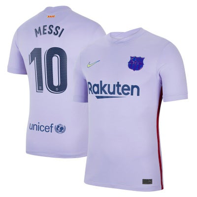 Soccer サッカー リオネル・メッシ FCバルセロナ ユニフォーム 2021/22 