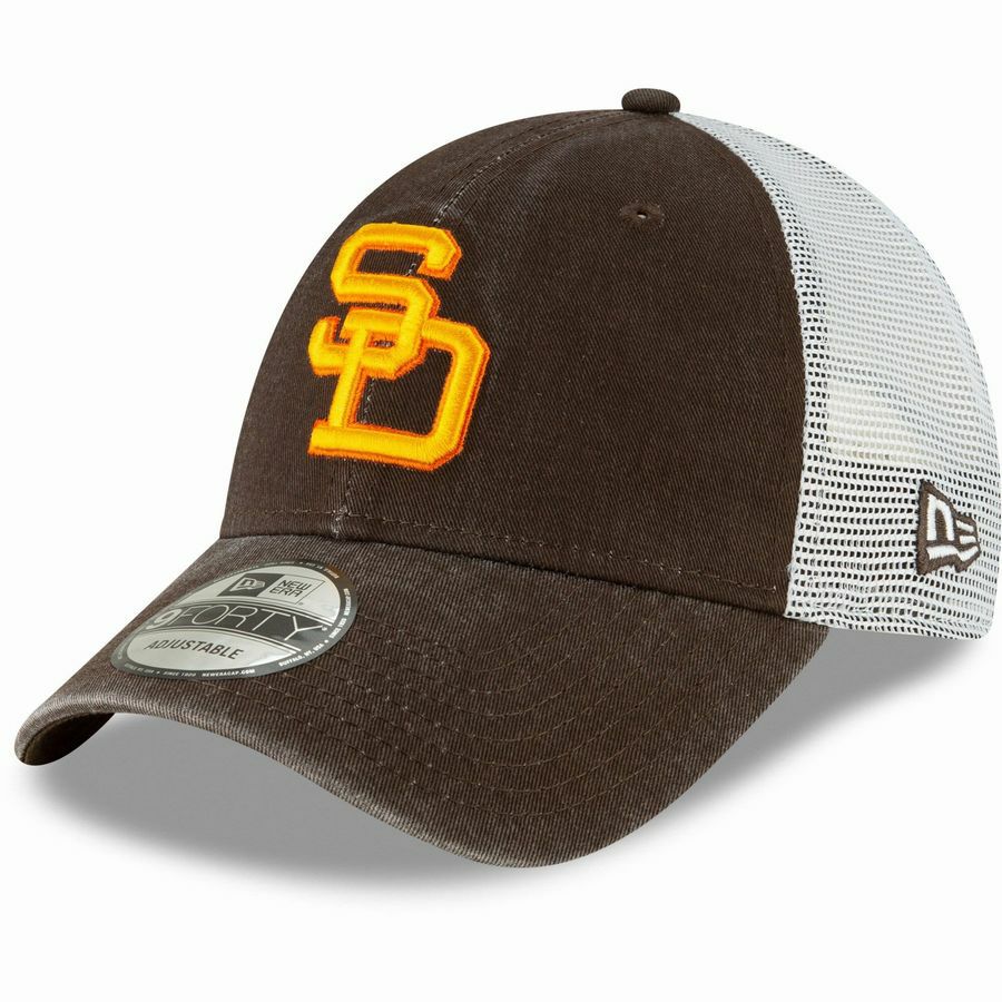 MLB パドレス キャップ ニューエラ ブラウン メンズ - MLB