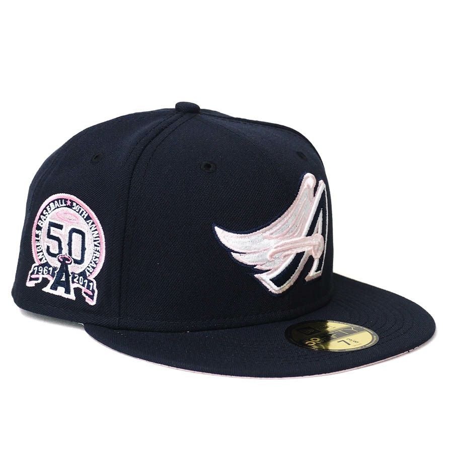 MLB エンゼルス キャップ 50周年記念 59FIFTY Fitted Hat 50th