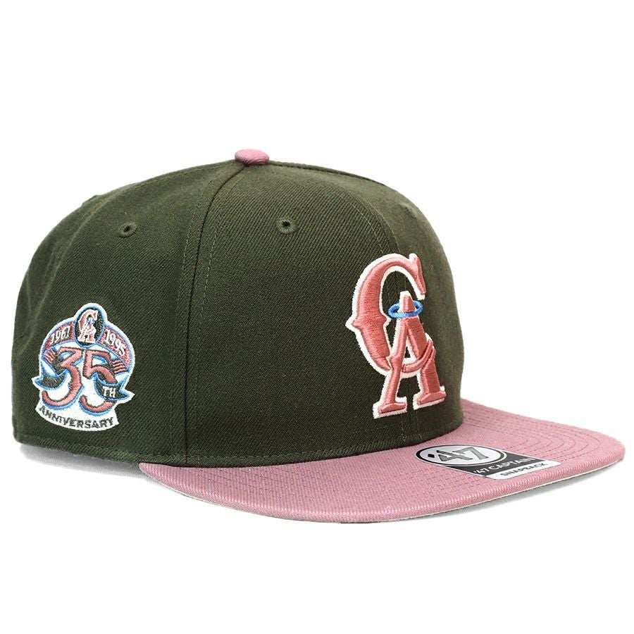 MLB カリフォルニア・エンゼルス キャップ 35周年記念 Captain