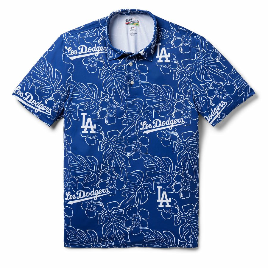 MLB ドジャース アロハシャツ CITY CONNECT ポロシャツ レイン