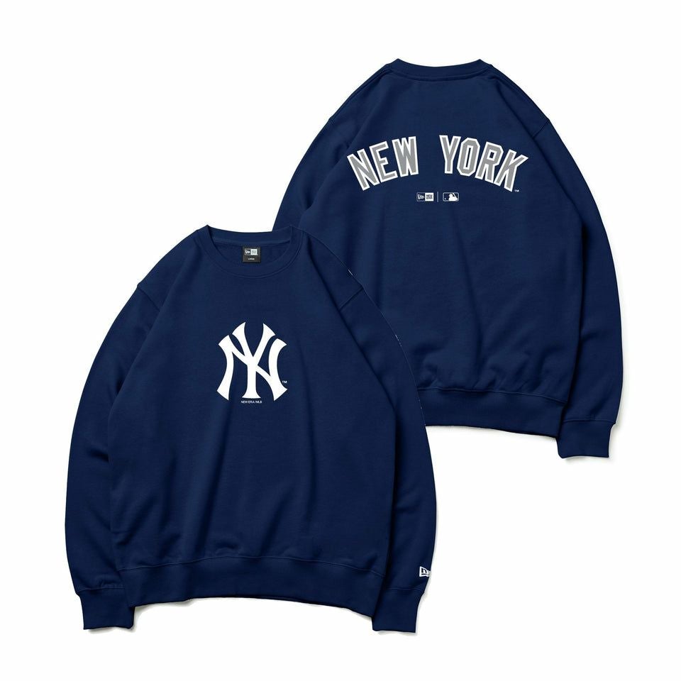MLB New York Yankees スウェット ネイビー L MLB ヤンキース スウェットシャツ SWEAT CREW NECK ニューエラ/New Era