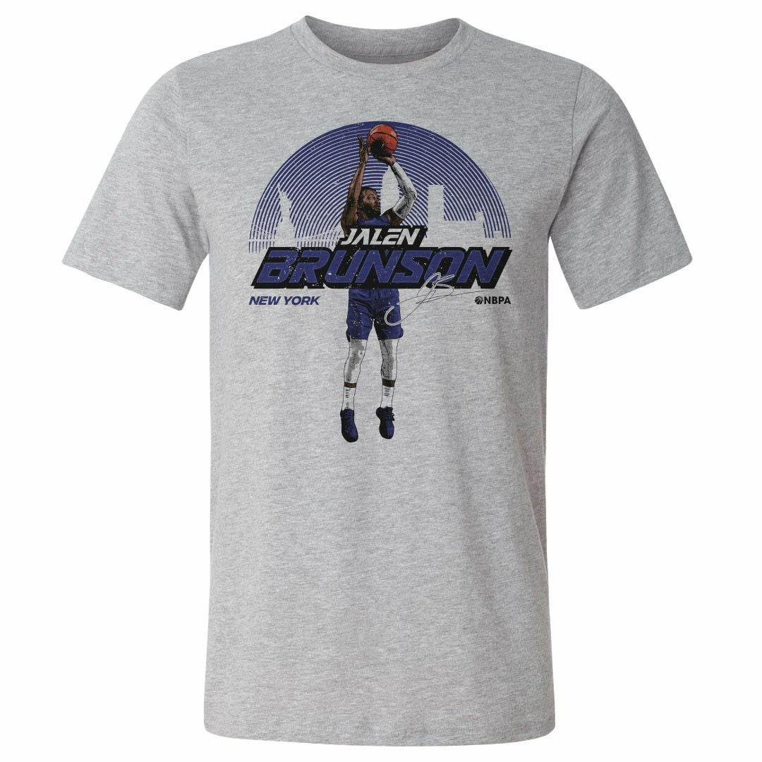 NBA ジャレン・ブランソン ニックス Tシャツ New York Skyline T-Shirt