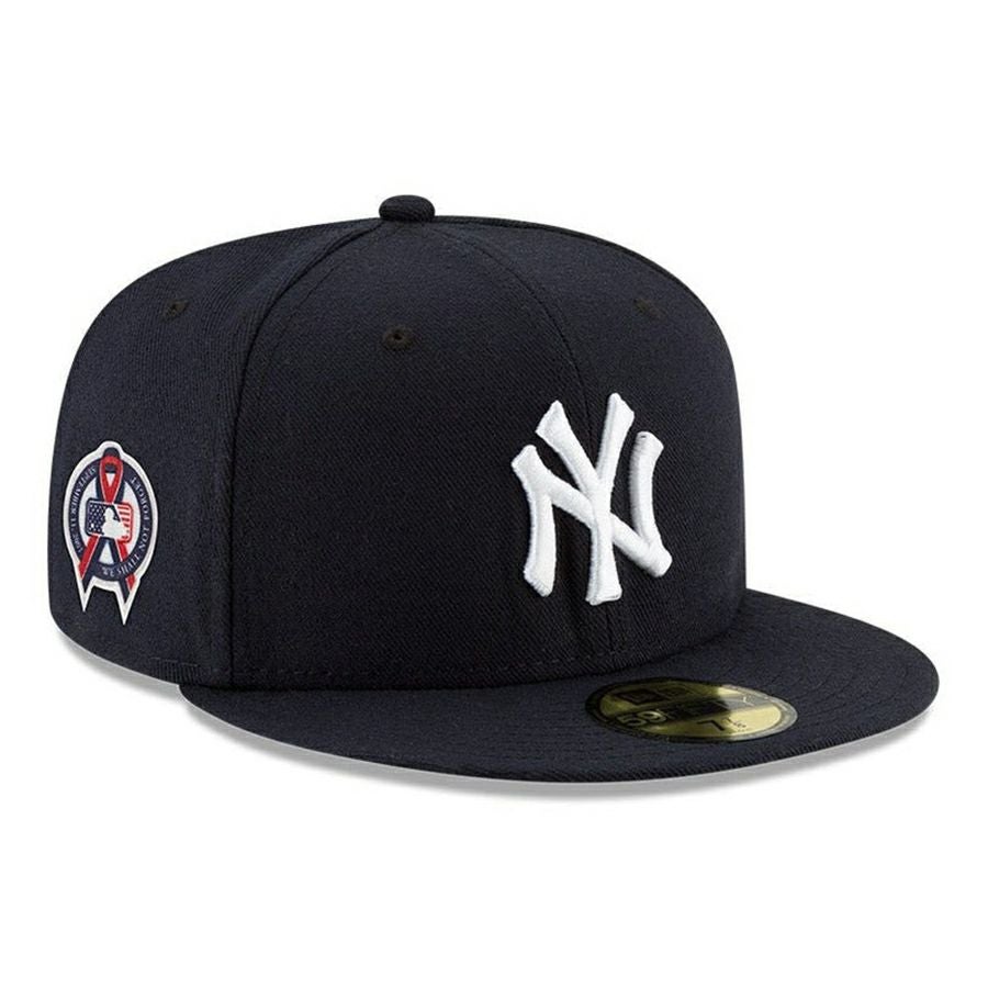 【SALE】MLB ヤンキース豪華刺繍キャップ　ジャッジ MLB ヤンキース キャップ 59FIFTY 911 メモリーサイドパッチ Memory