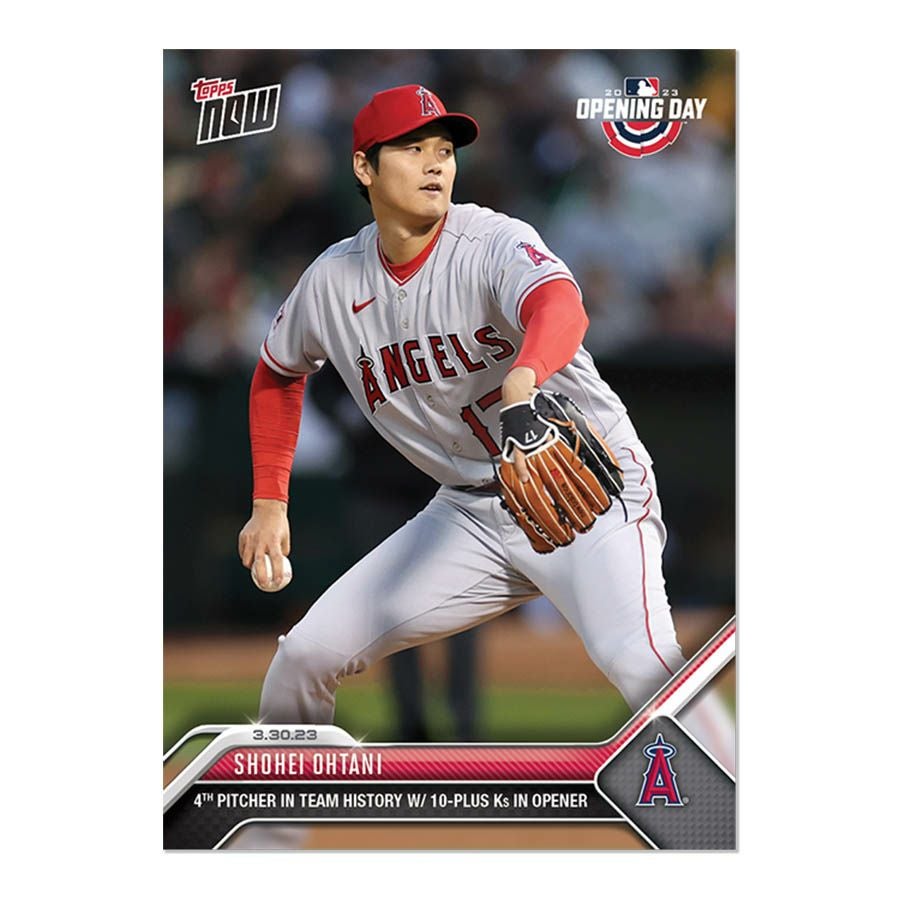 大谷翔平 トレーディングカード 11 MLB 大谷翔平 エンゼルス トレーディングカード 2023 Topps Now #11