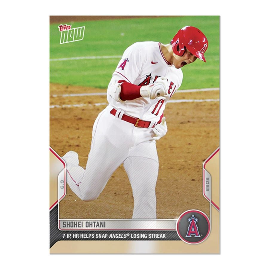 MLB 大谷翔平 エンゼルス トレーディングカード 限定 2019 Topps Now