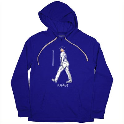 MLB ライセンス 大谷翔平 バット フリップ プリント 半袖Tシャツ XL 