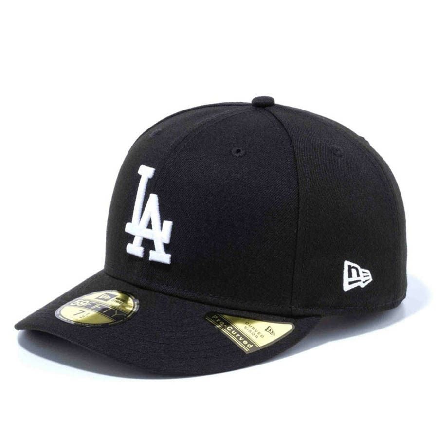 MLB ドジャース キャップ 59Fifty Black Black Swift Cap ニューエラ