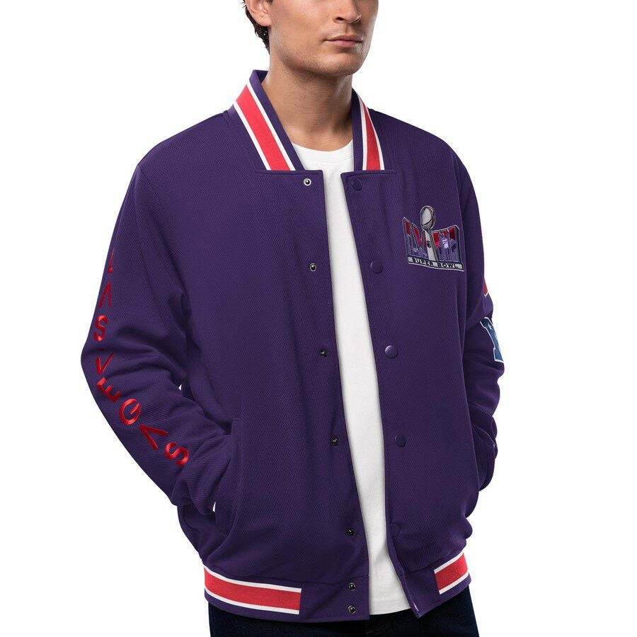 NFL ジャケット 第58回スーパーボウル Joey フルスナップ バーシティー