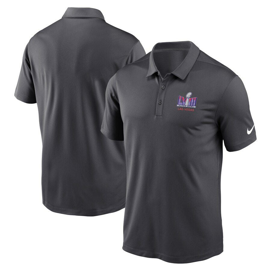 Nike スーパーボウル ポロシャツ 黒 NFL ポロシャツ 第58回スーパーボウル Franchise Polo ナイキ/Nike