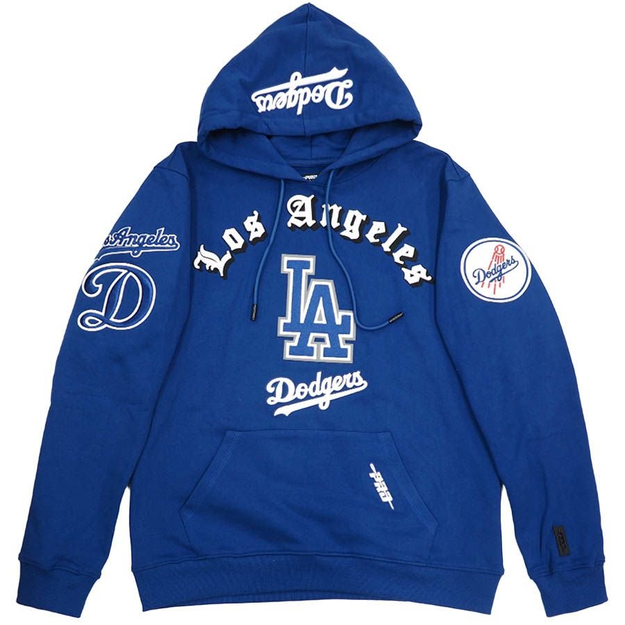 MLB ドジャース パーカー MEN'S PULL OVER HOODIE (Arch Logo) Pro